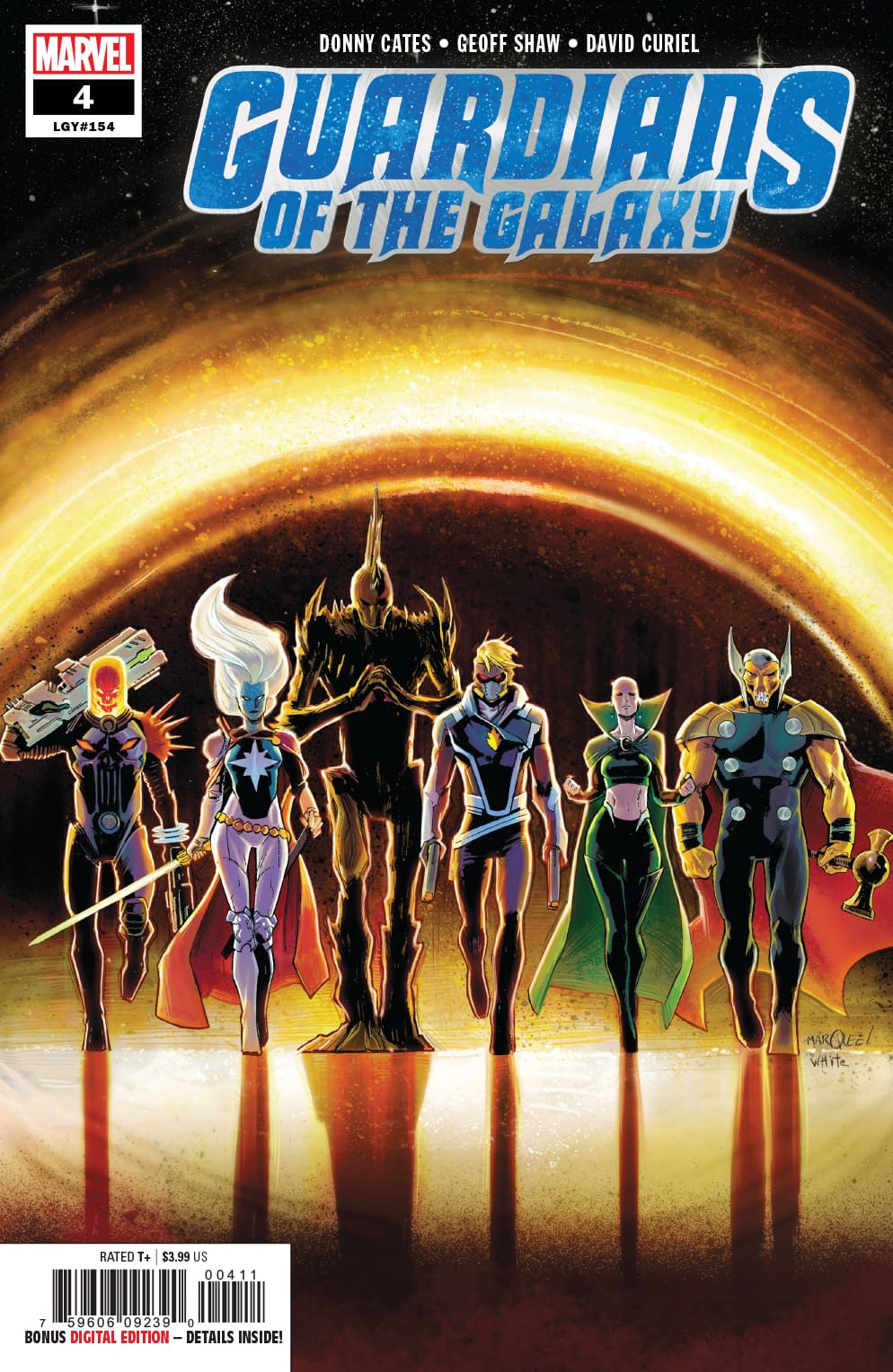 Who Wins in a Fight, Gamora or Beta Ray Bill? Guardians of the Galaxy #4 Preview