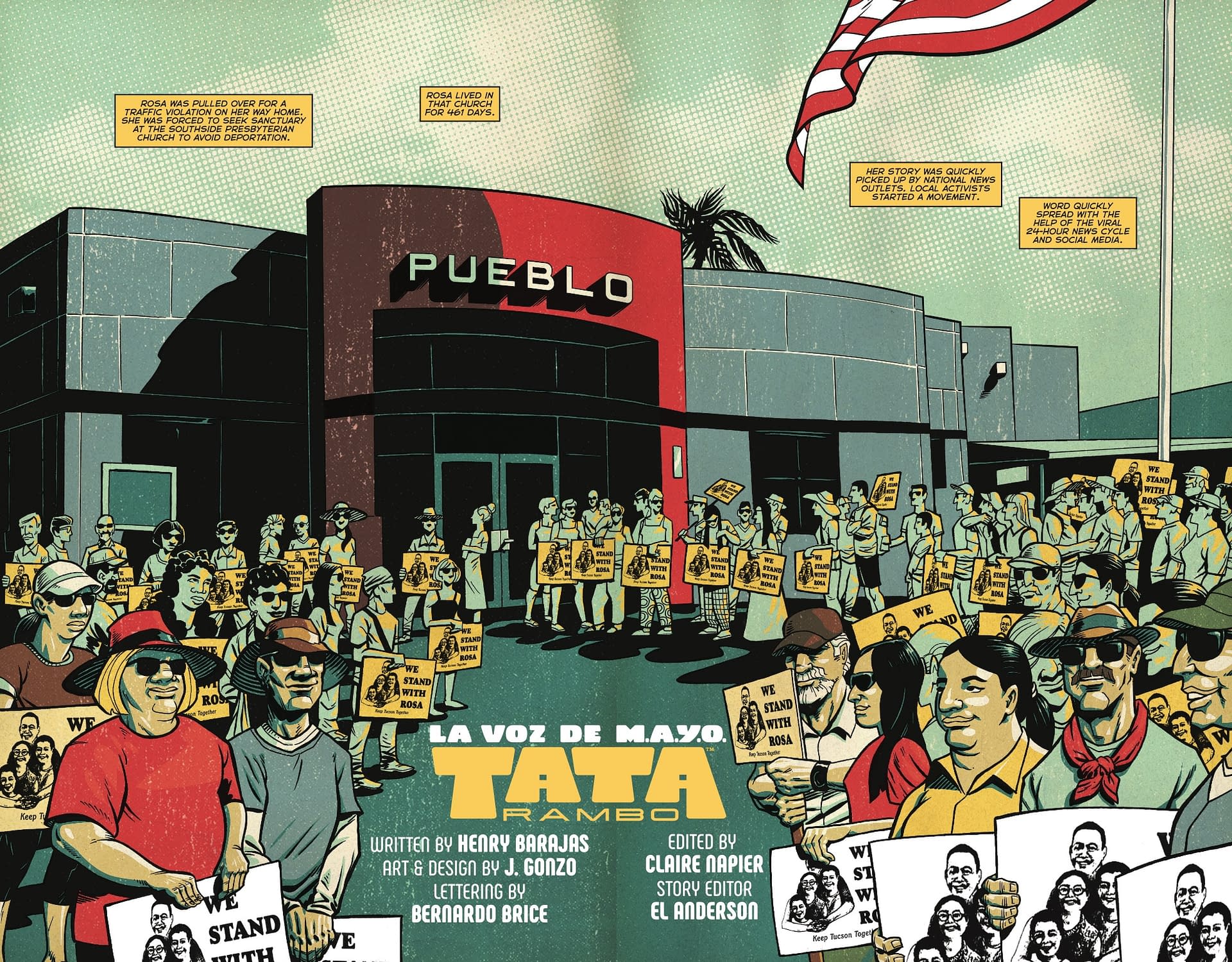 Read the 1st Issue of La Voz De M.A.Y.O. Tata Rambo FREE as 2nd Issue Now on Kickstarter