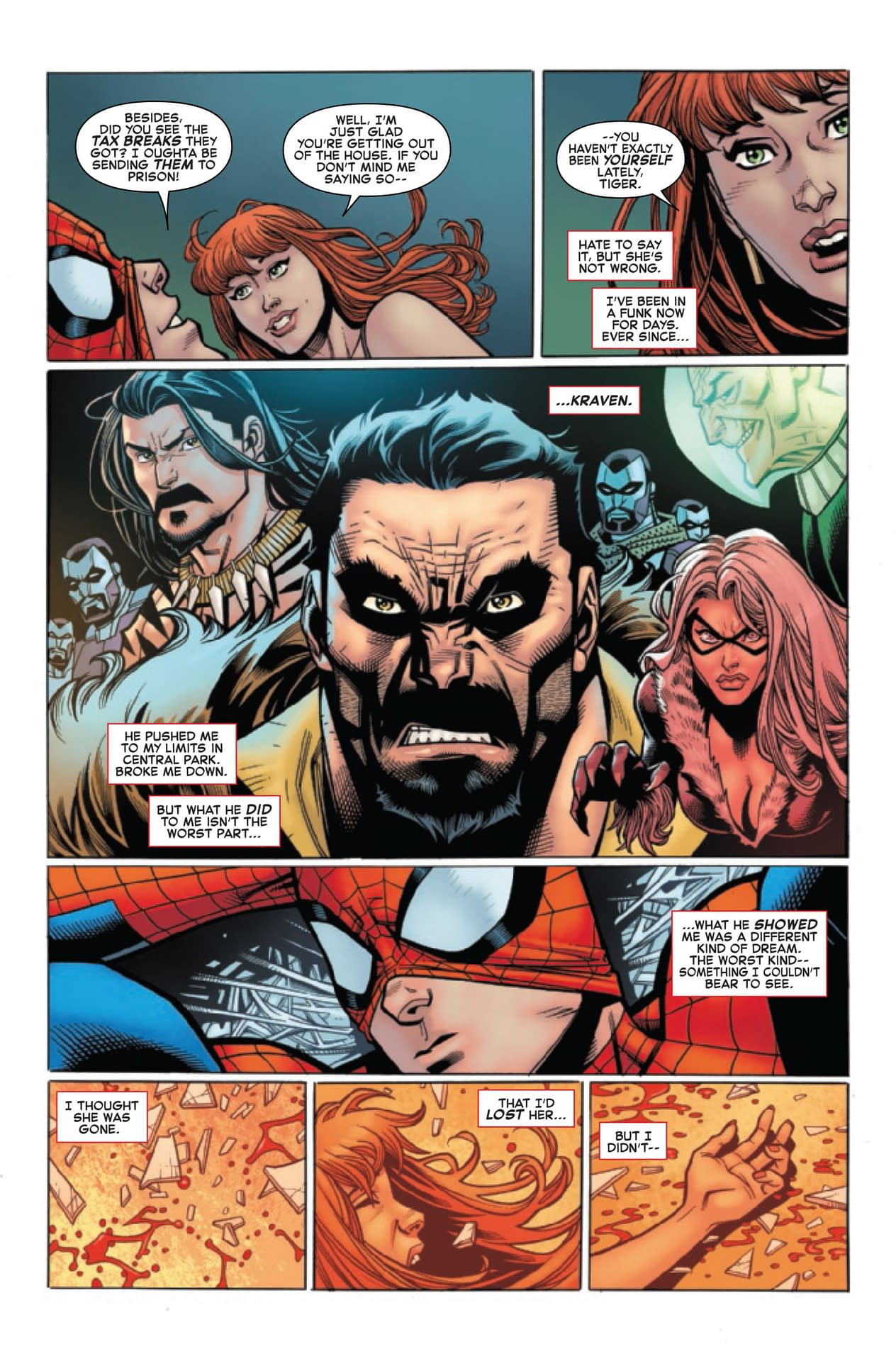 Spidey Gets "Romantic" with MJ in Amazing Spider-MAn #24 (Preview)