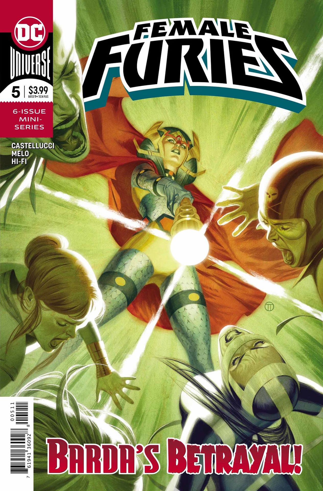 The Female Furies Come to Earth in Female Furies #5 Preview