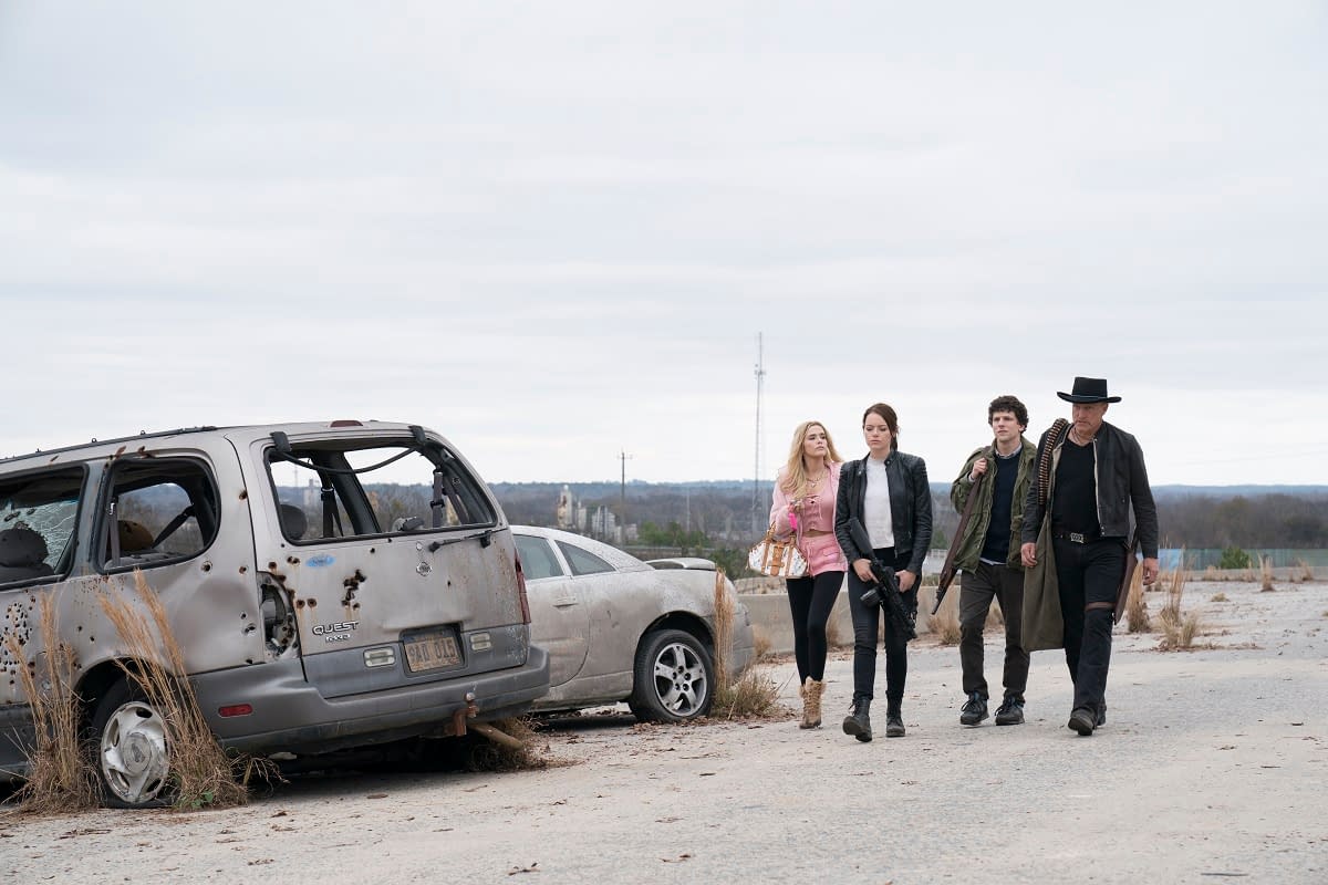 The First Trailer, Poster, and 3 Images for "Zombieland 2: Double Tap" is Here
