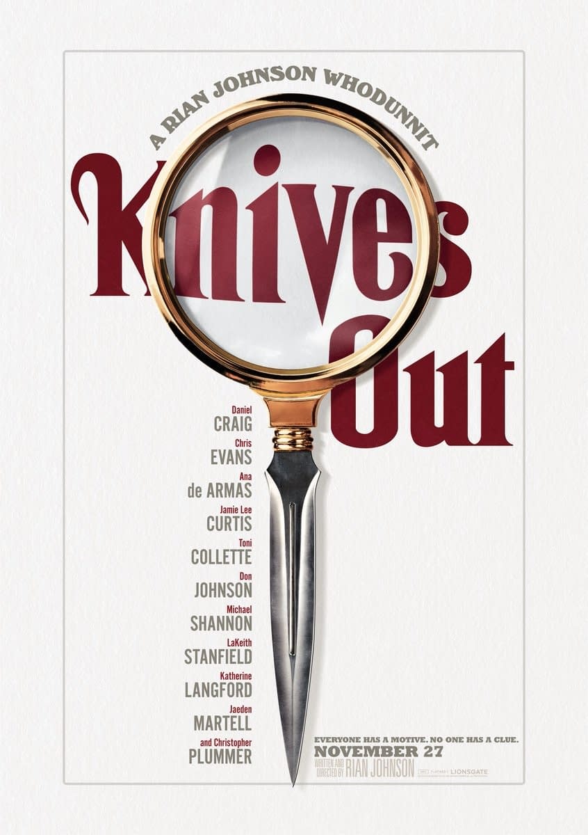 "Knives Out": Rian Johnson Unveils All-Star Modern Day Murder Mystery [OFFICIAL TRAILER]