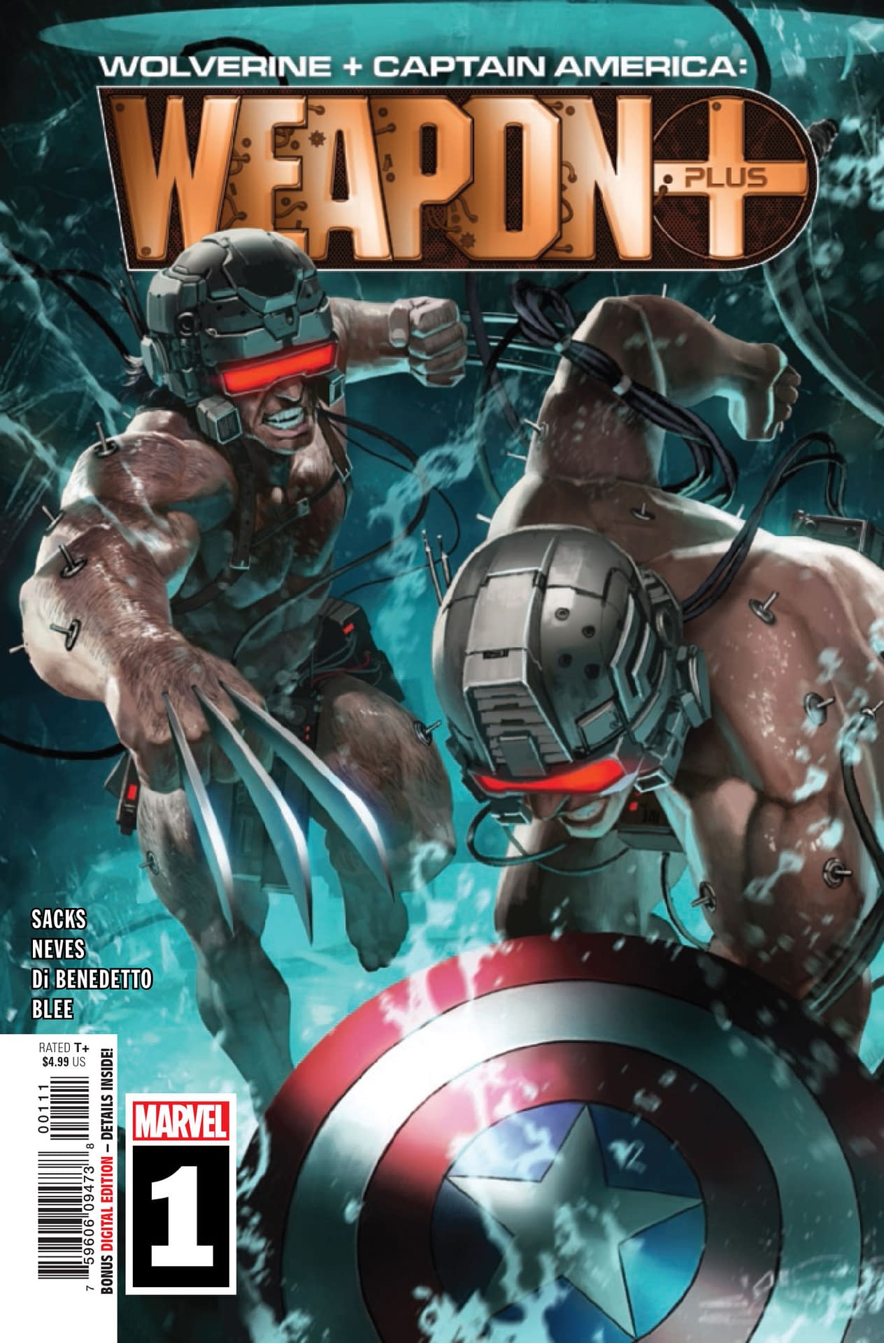Weapon Plus #1: The A on His Head Doesn't Stand for France [Preview]