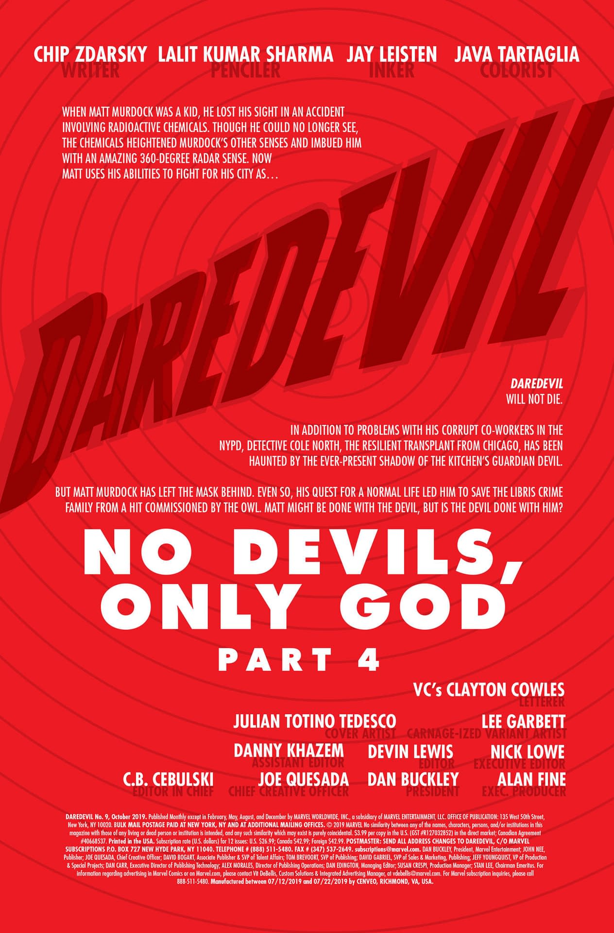 Does God Exist? Reed Richards Reveals All in Daredevil #9