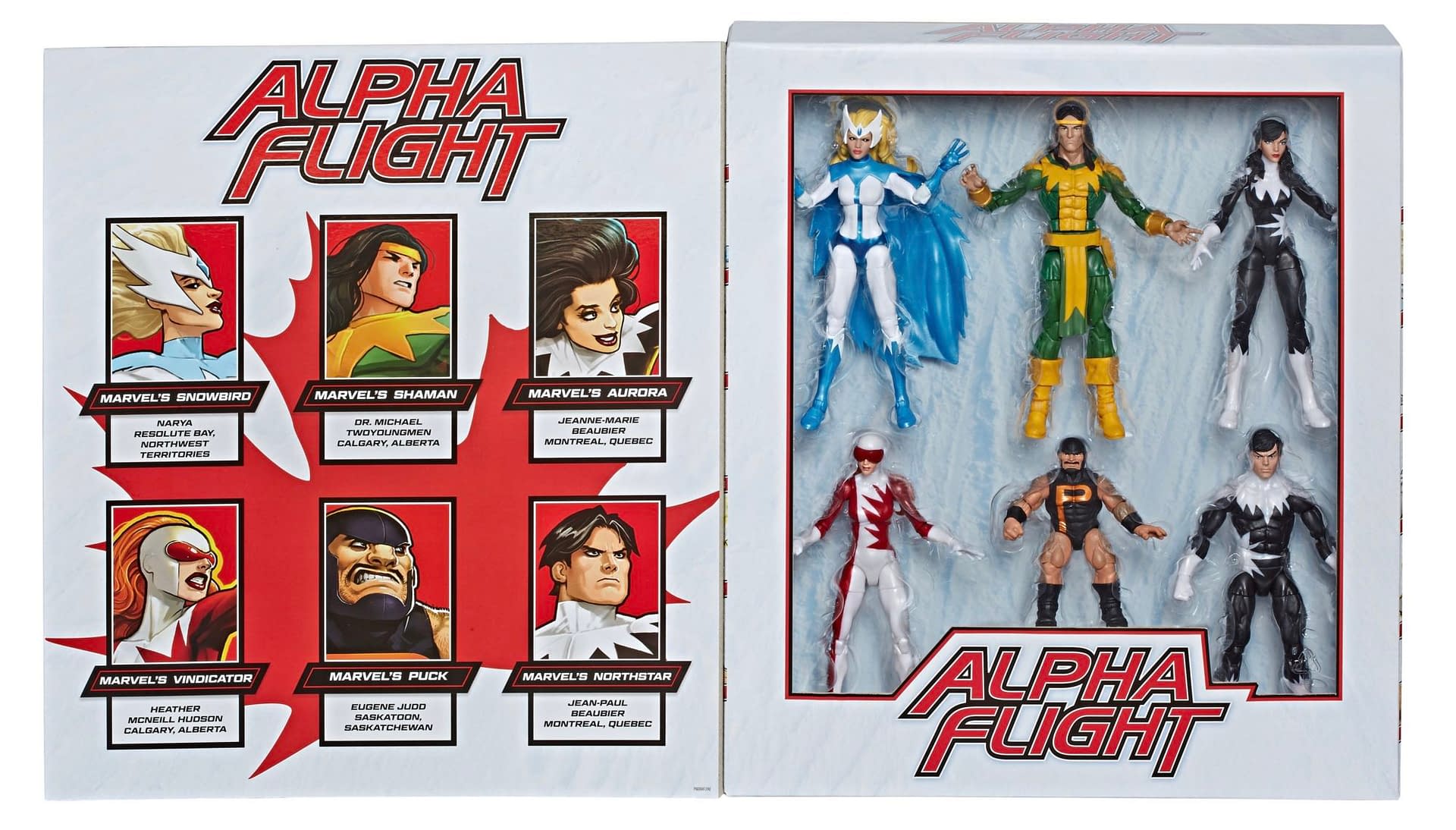 Alpha Flight Makes Their Debut with Marvel Legends Amazon Exclusive 