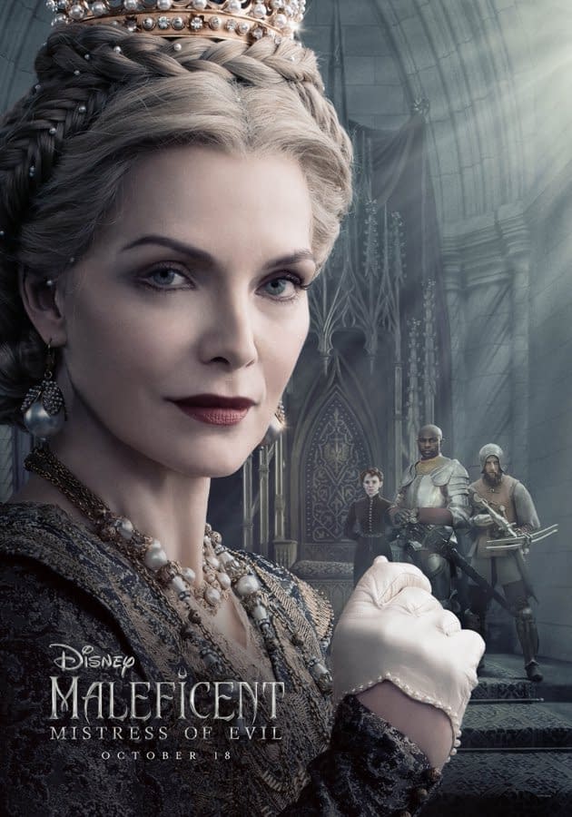 4 New Character Posters and a BTS Featurette for "Maleficent: Mistress of Evil"
