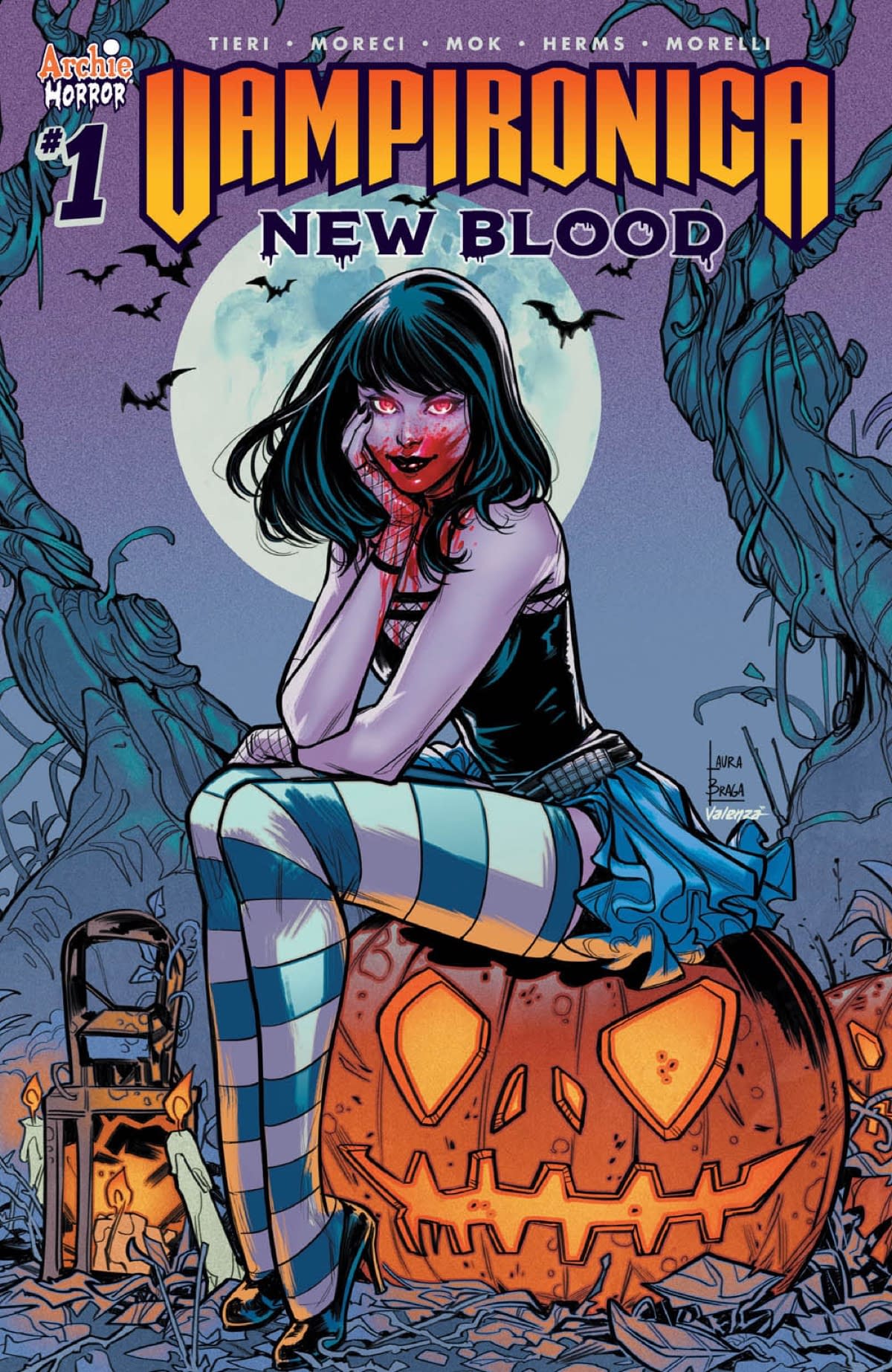 Vampironica Returns in December in New Blood by Frank Tieri, Michael 