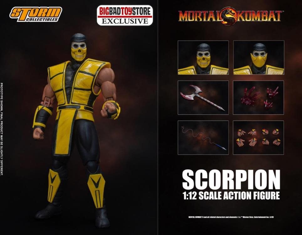 Scorpion Shows His True Face in BBTS Exclusive Figure