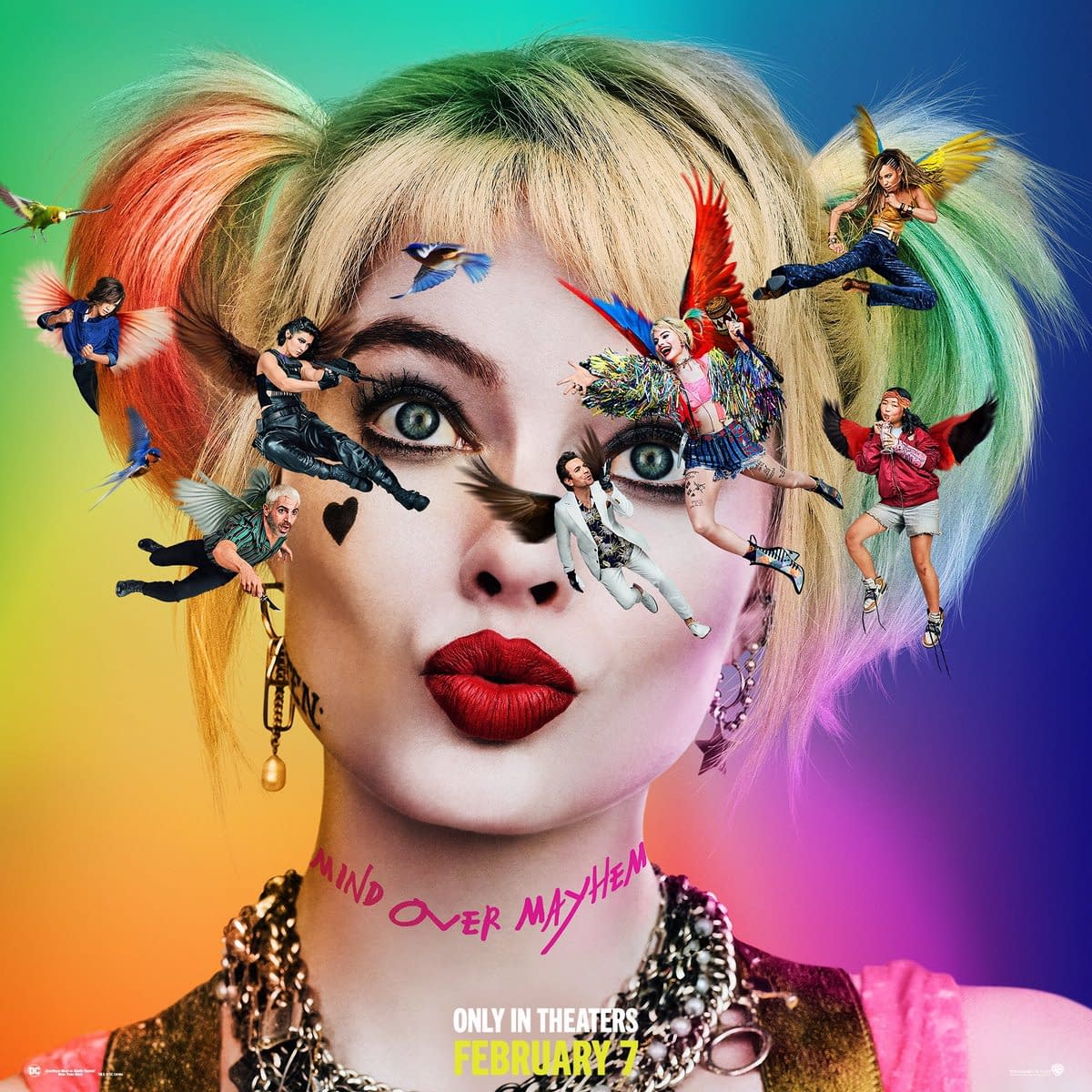 5 New Posters and Promo Art for "Birds of Prey"