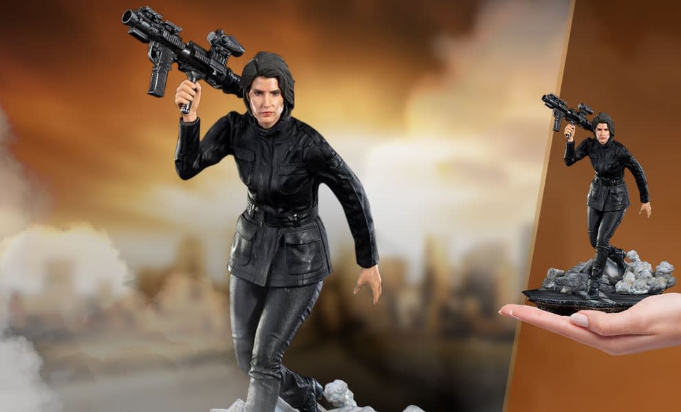 Nick Fury and Maria Hill Get Statues from Iron Studios