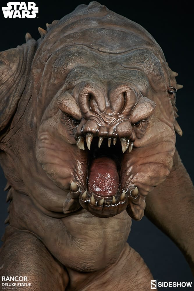 The Rancor Is Unleashed with a New Sideshow Collectibles Deluxe Statue.