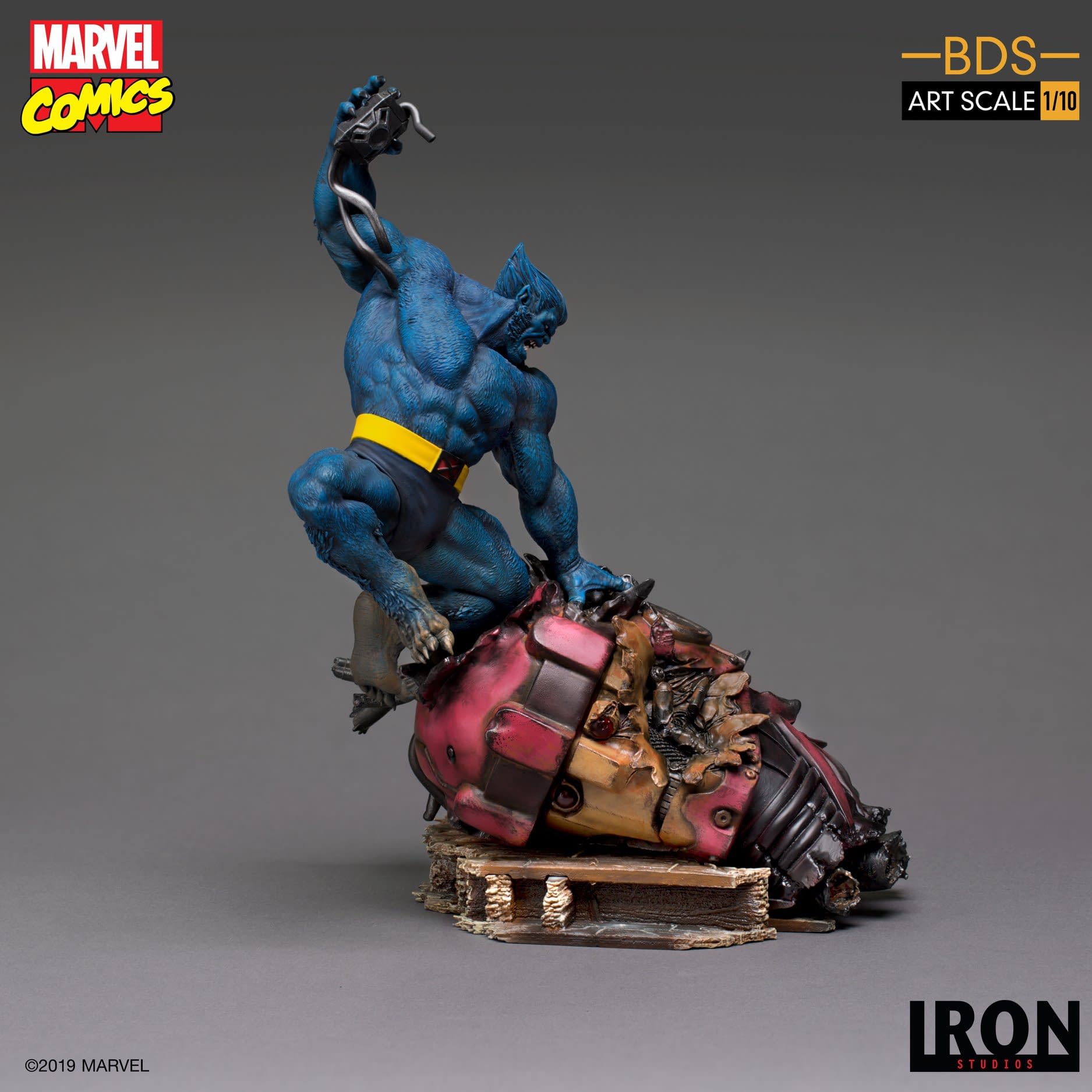 X-Men's Beast Holds His Own in Single Release Statue from Iron Studios