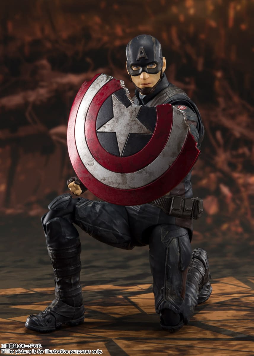 Captain America Becomes A God With New S H Figuarts Figure