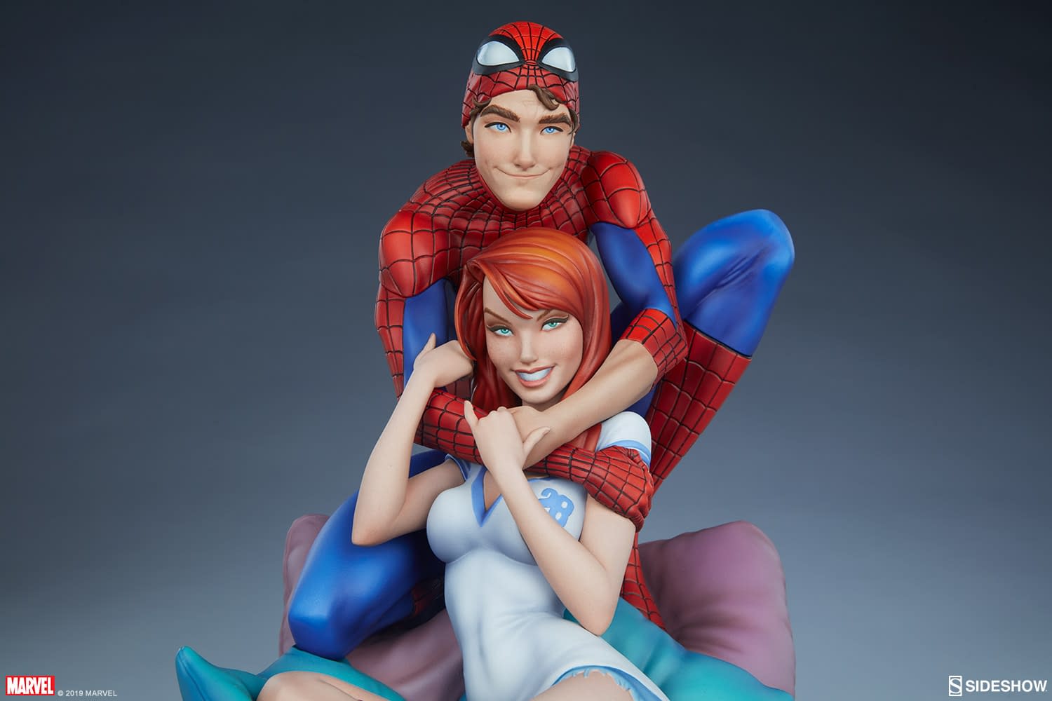 Spider-Man and Mary Jane are together again in new sideshow statue