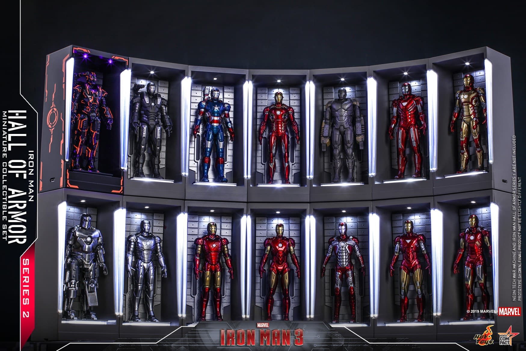 Iron Man Hall of Armor Gets a Second Series from Hot Toys