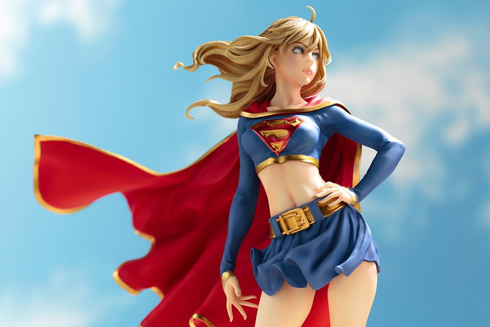Bishoujo Statue Supergirl Returns PVCSpielzeug Actionfigur Neues OrnamentsModell 