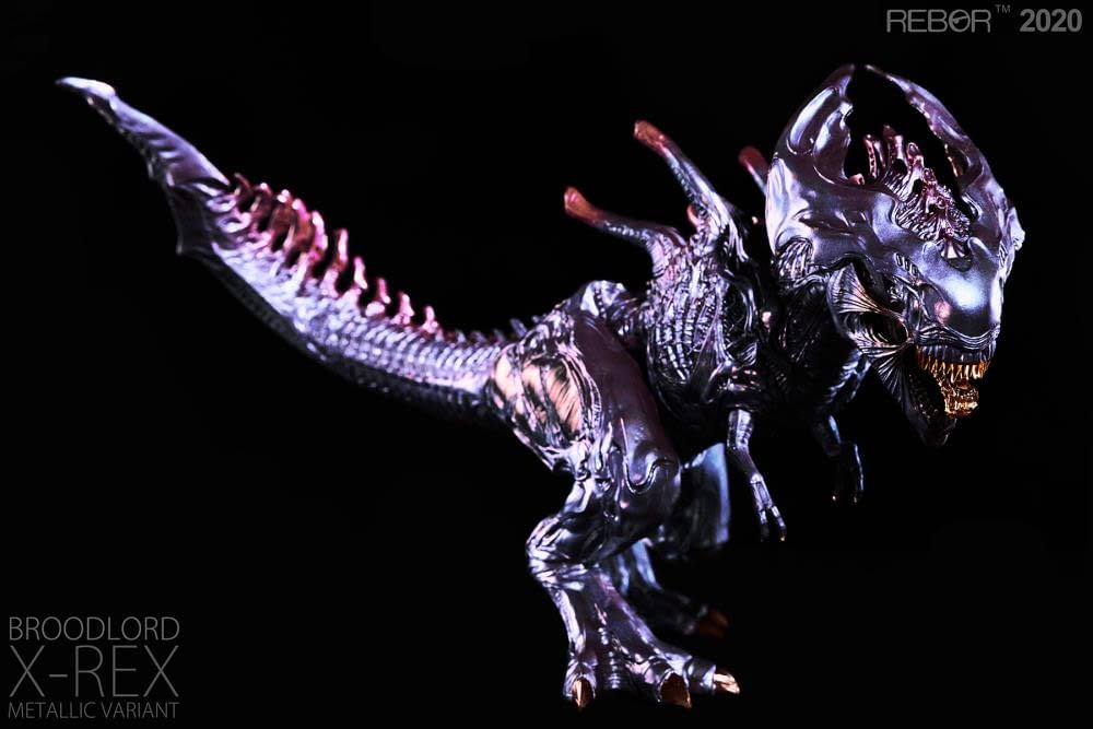 Xenomorph TRex Comes to Life with REBOR's Bloodlord XRex Figure