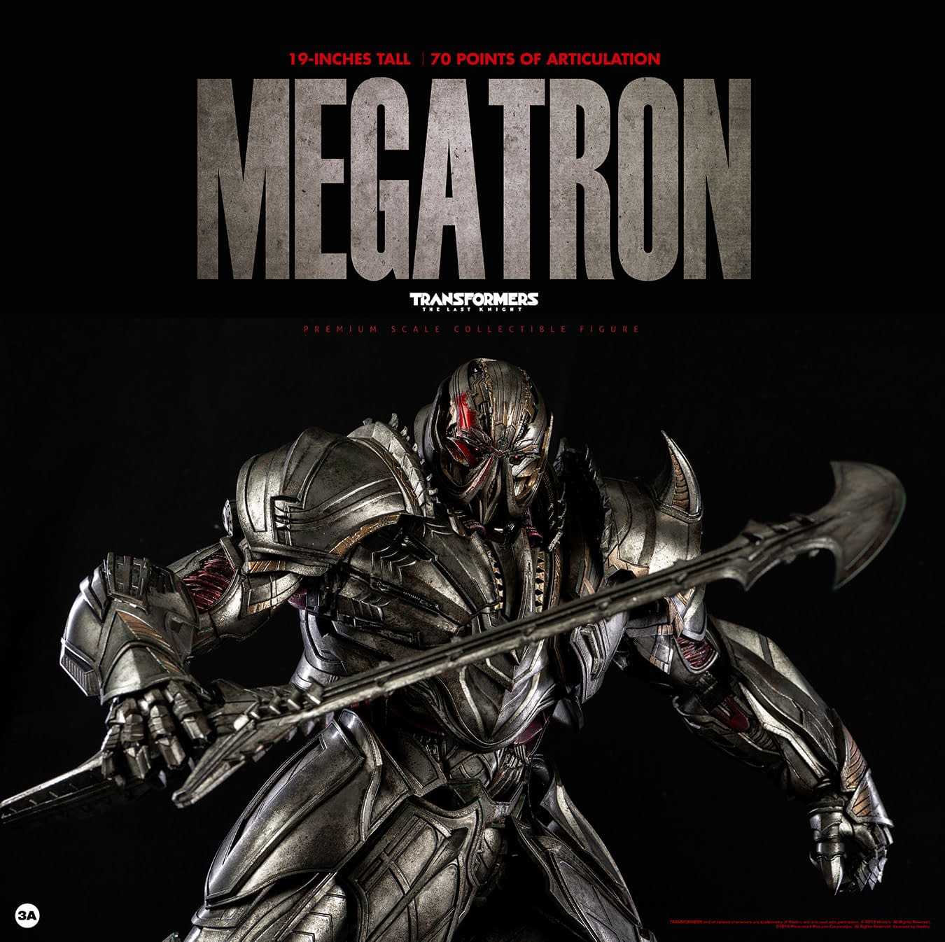 threezero megatron last knight