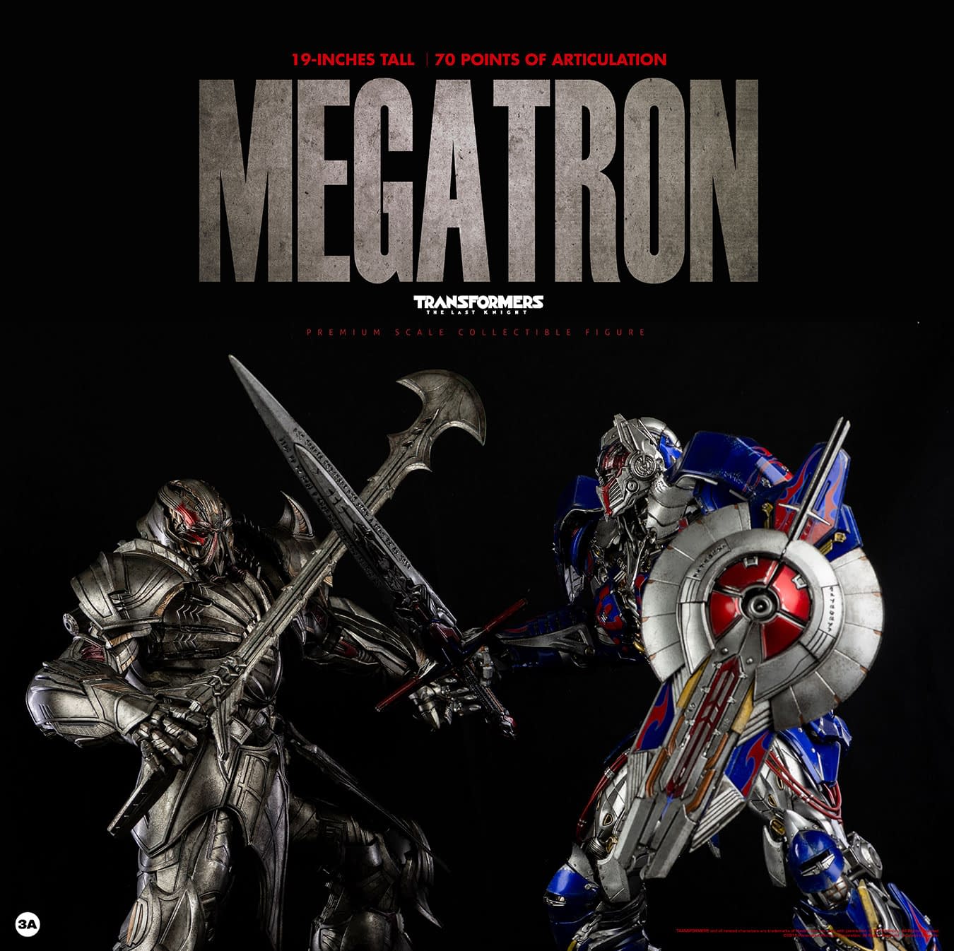 threezero megatron last knight