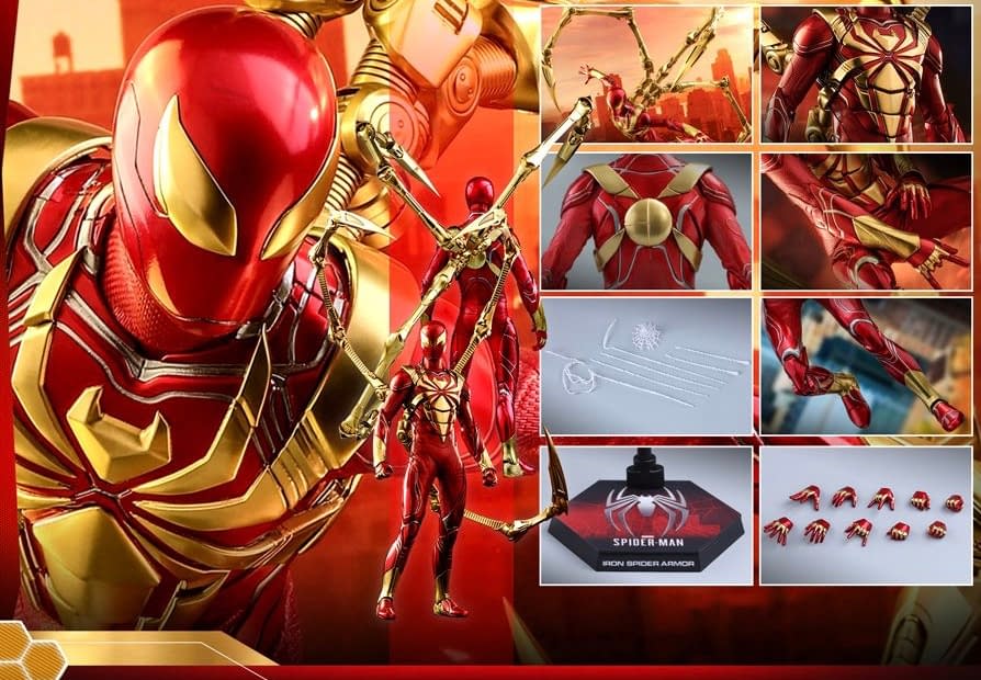 Iron Spider Jumps into Action with New Hot Toys Figure