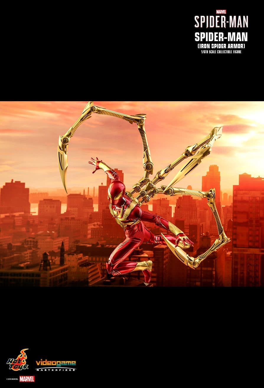 Iron Spider Jumps into Action with New Hot Toys Figure