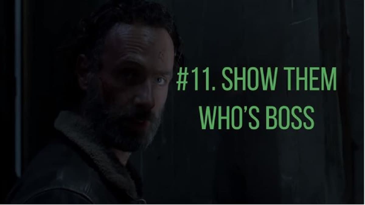 "The Walking Dead": Rick's 13 Steps to Better, Brighter Walker Apocalypse [VIDEO]