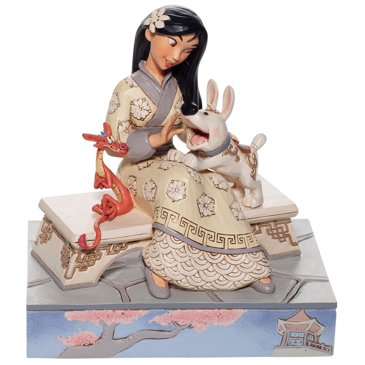 Enesco Disney Traditions Mulan Skulptur Drache Mushu Jim Shore Figur 4059740 