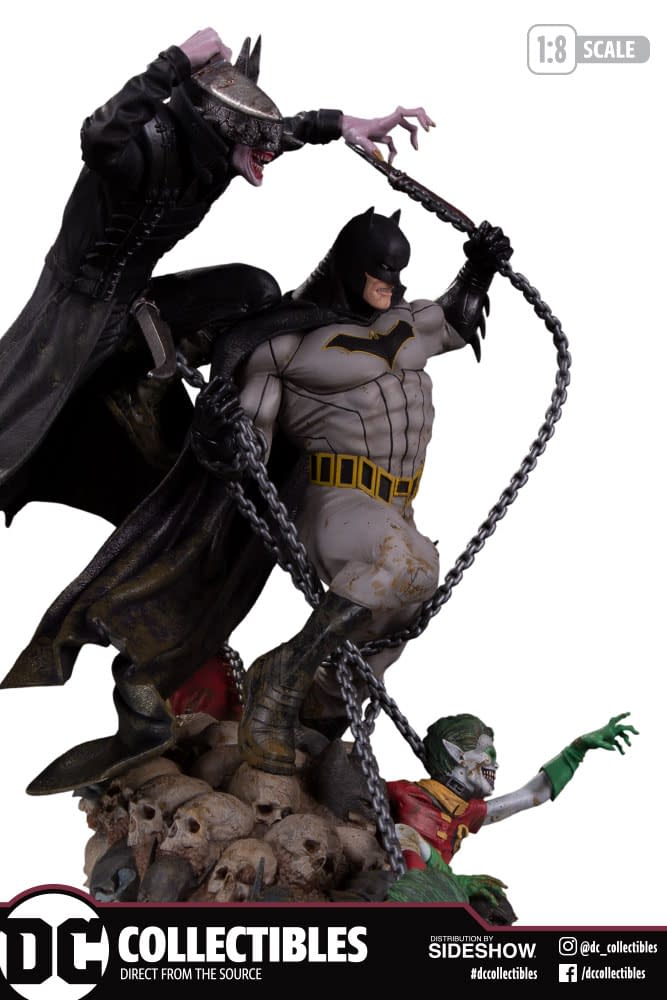 The Batman Who Laughs Wants Blood In New Dc Collectibles Statue