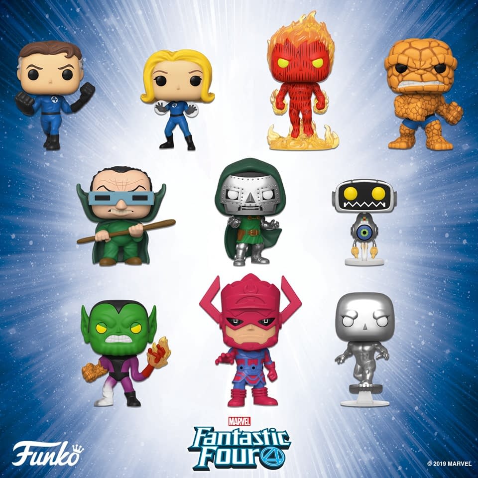 Fantastic Four Collectibles are here from Hasbro, Funko and Sideshow?