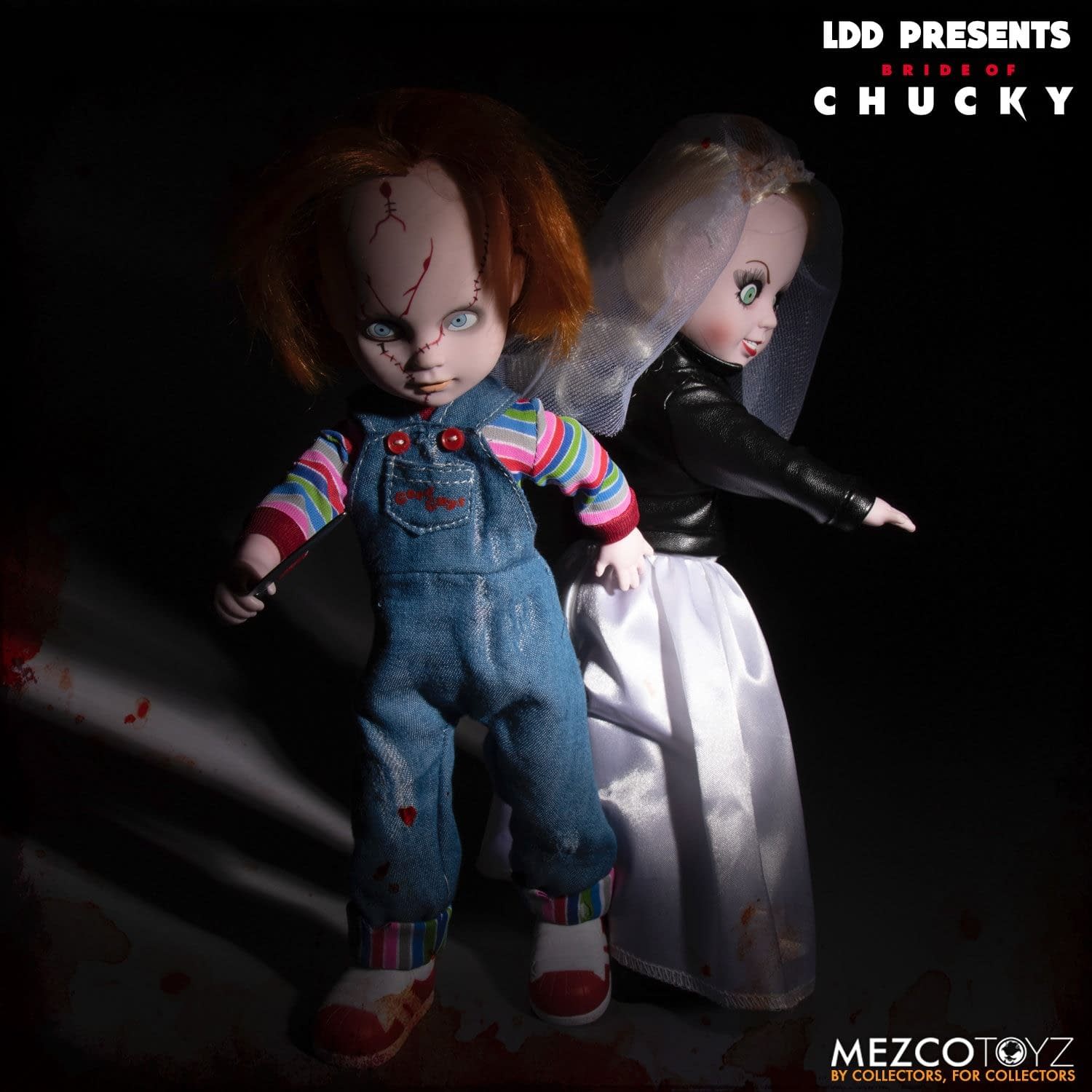 Chucky and Tiffany Show Their Love with new Mezco Dolls