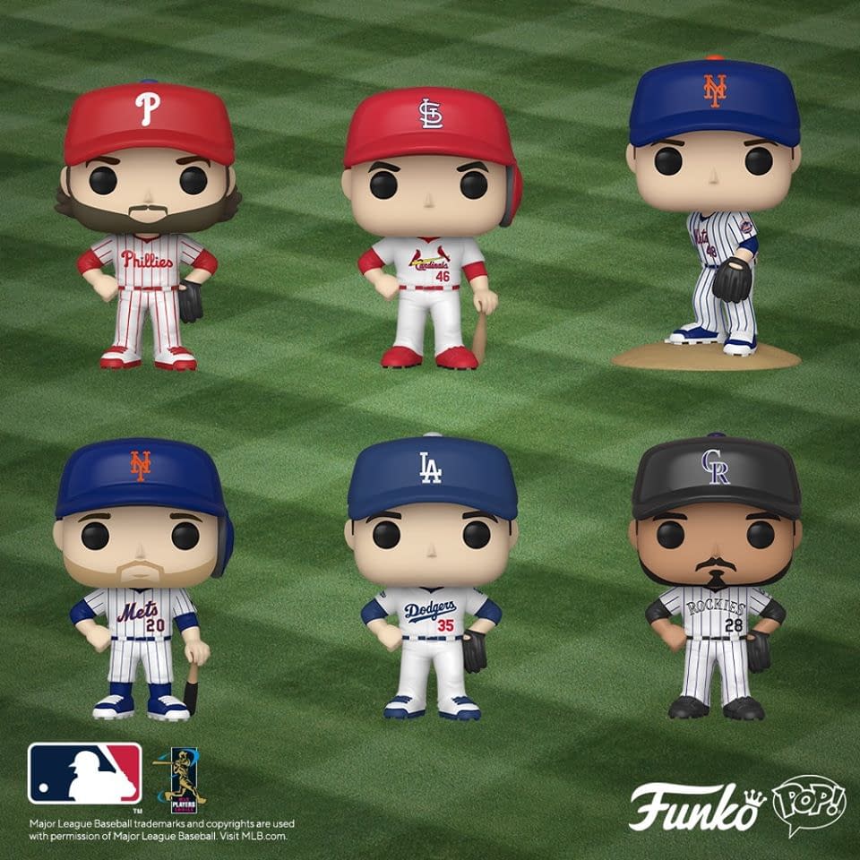 Funko Announces New Wave of Major League Baseball Pop Vinyls