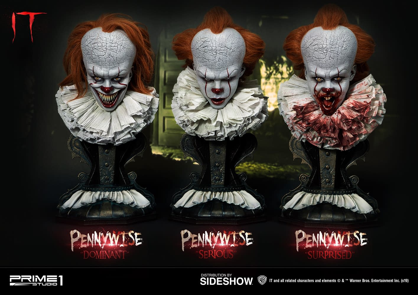 Pennywise Shows His True Faces With Prime 1 Studio Share the best gifs now >>>. pennywise shows his true faces with