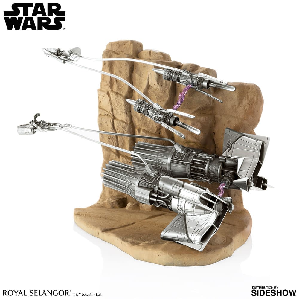 Now This Is A Star Wars Podracing Collectible From Royal Selangor