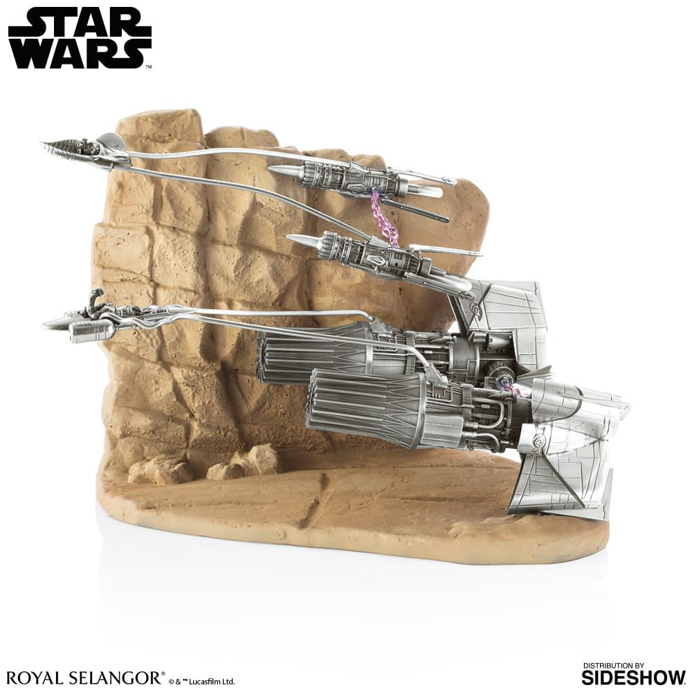 Now This Is A Star Wars Podracing Collectible From Royal Selangor