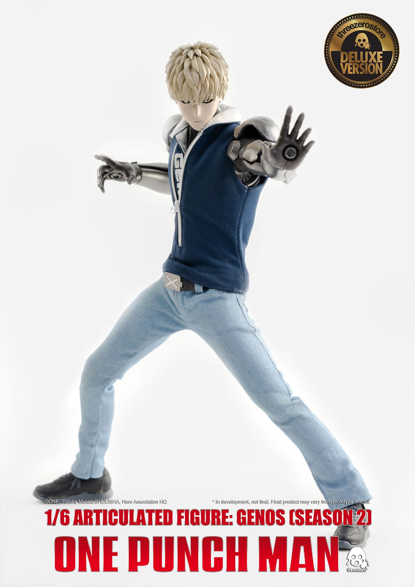 One Punch Man Genos Brings His A Game With Threezero One Punch Man Genos Brings His A Game With Threezero