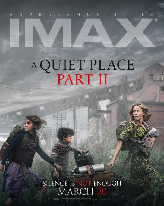 'A Quiet Place Part 2' Officially Rated PG-13, New IMAX Poster Released