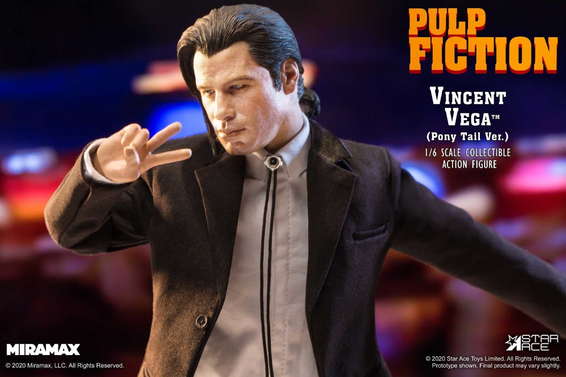 pulp fiction come to life with vincent vega figure from star ace