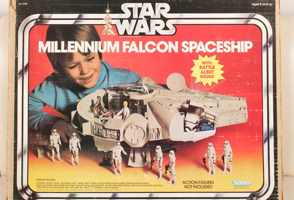 original millennium falcon in box