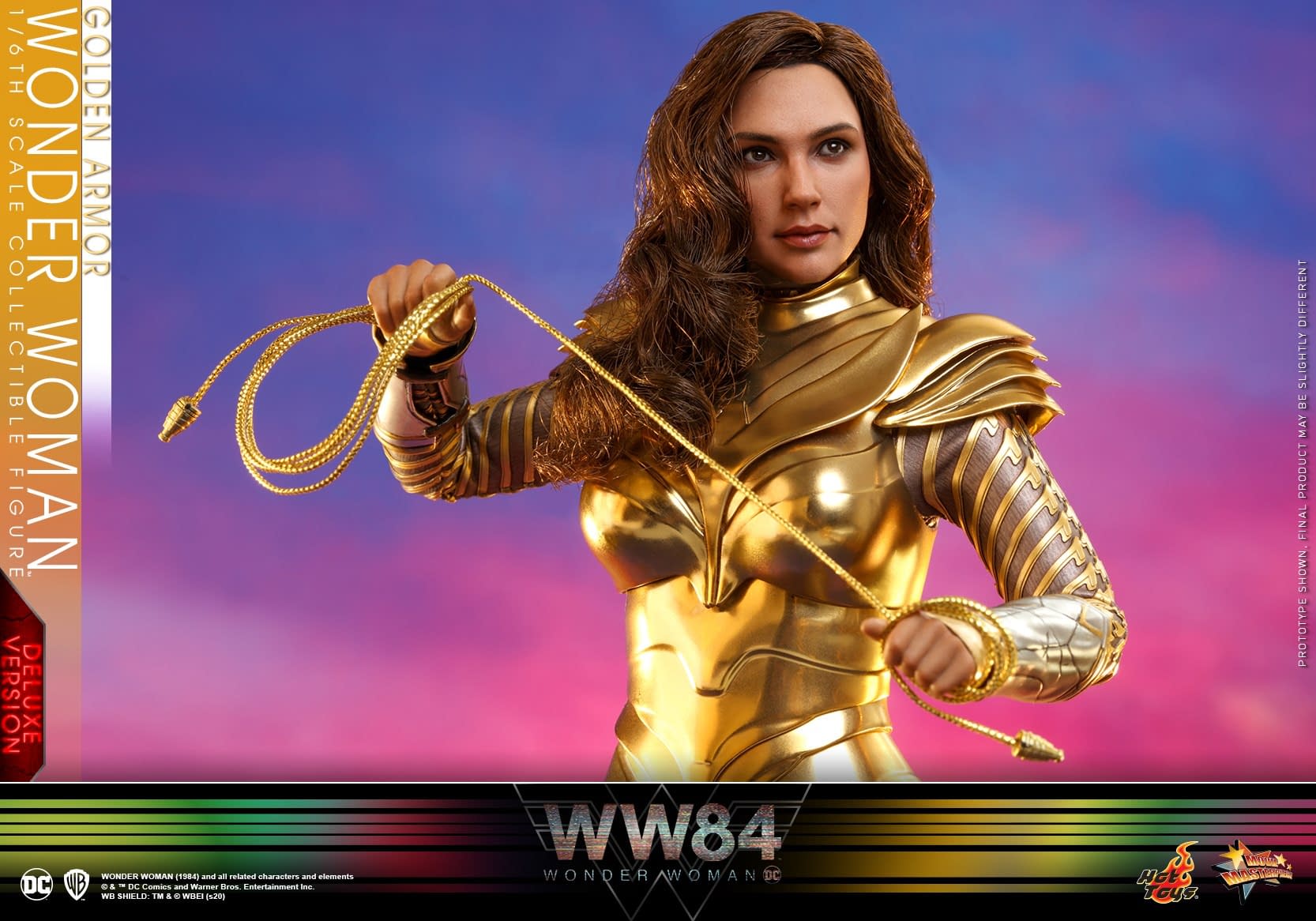 Wonder Woman is Golden in New Hot Toy WW84 Reveal