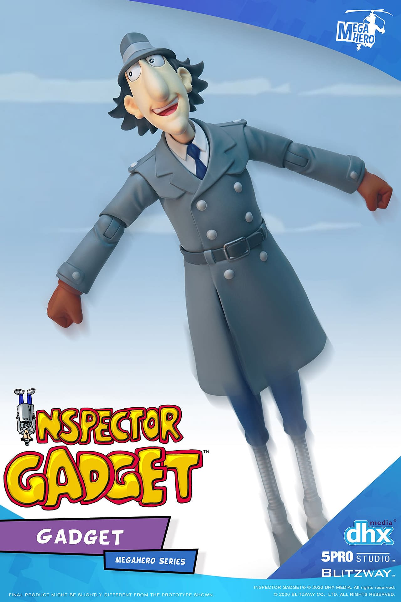 Inspector Gadget Cartoon Returns with New Figures from Blitzway