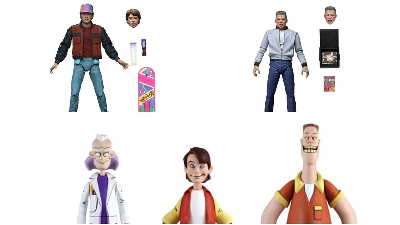 back to the future action figures