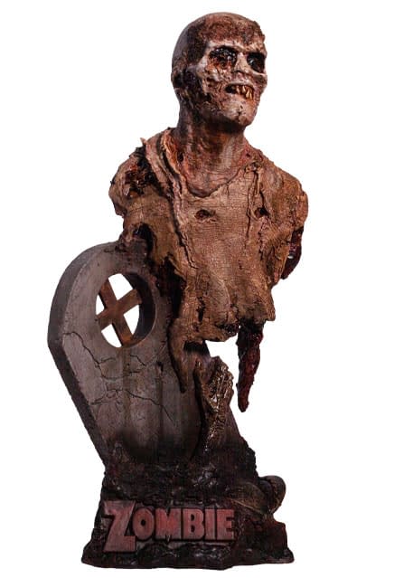 Zombie Holocaust Collector's Poster Bust 1/4 Scale By Trick Or Treat Studios New
