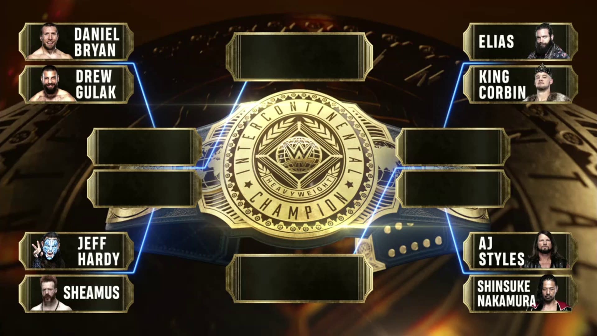 Elias Daniel Bryan Advance In Wwe Intercontinental Title Tournament