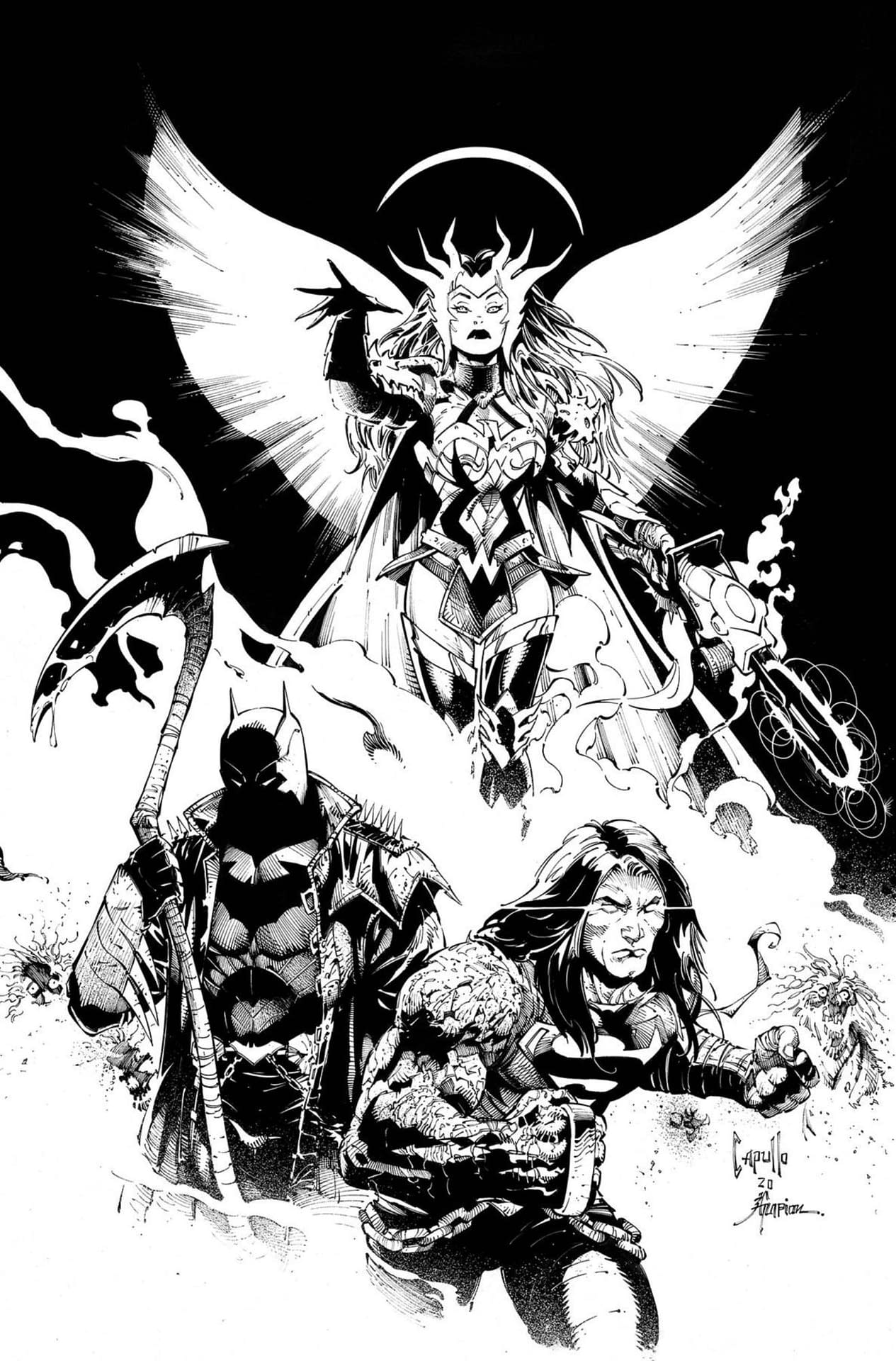 Dc Comics Mix Up 1 100 Covers For Death Metal 1