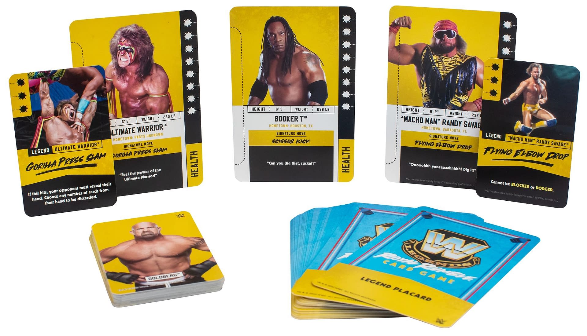 WWF WWE Wrestling Royal Rumble Card Game Board Featuring 30 Legends Ravensburger for sale online 