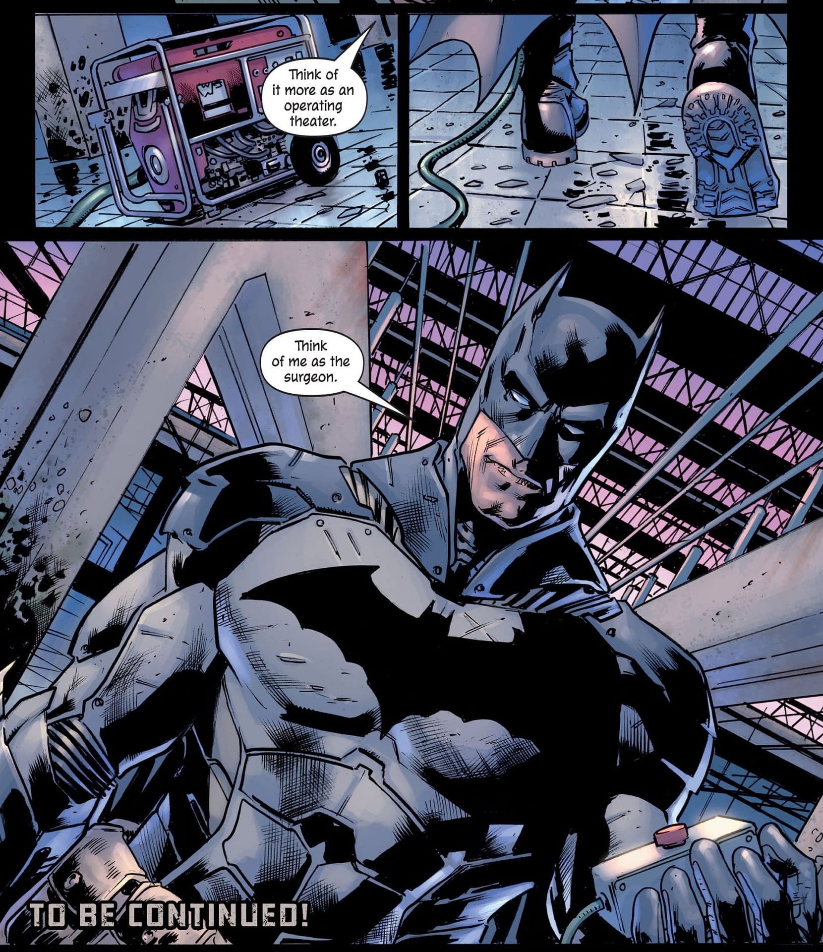 Warren Ellis And Bryan Hitch S Batman Goes Frank Miller Dark Knight