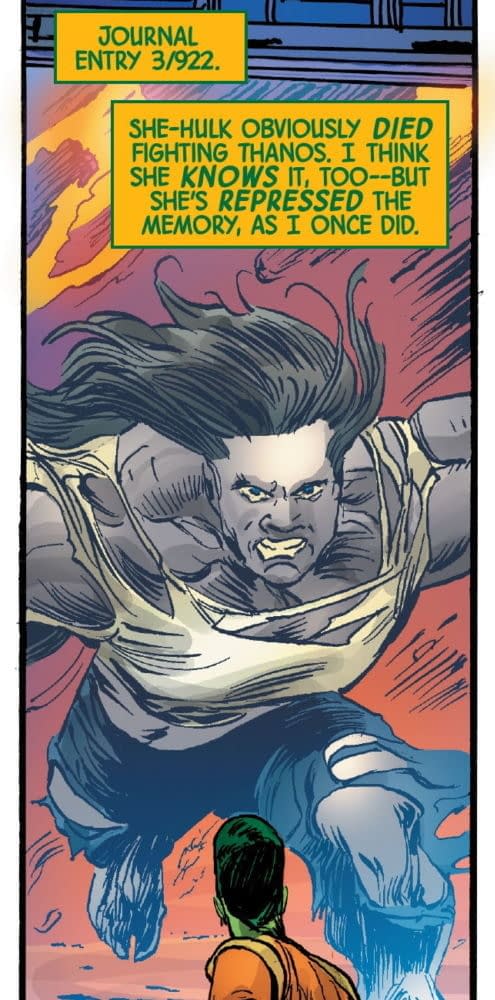 Did She-Hulk Die In Civil War II After All? Immortal Hulk #34 Spoilers.