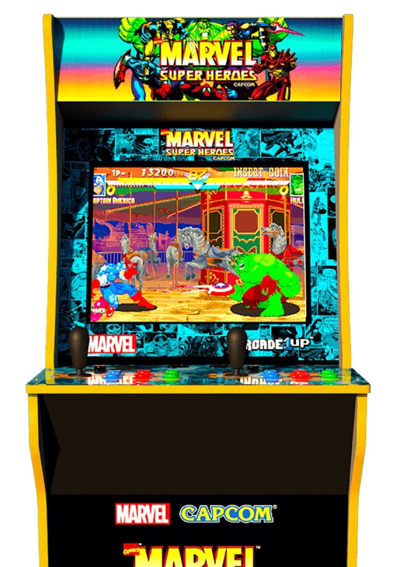 We Review Arcade1up S Marvel Super Heroes Arcade Cabinet