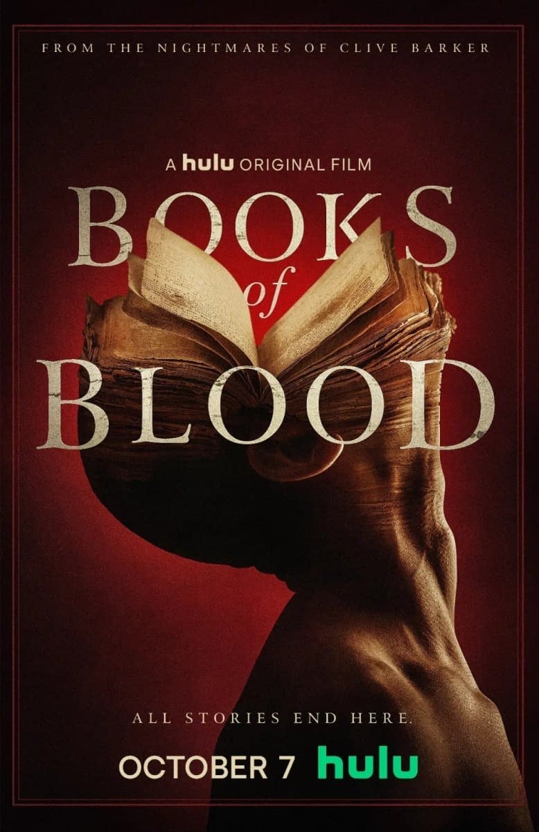 Clive Barker's Books of Blood Movie to Premiere on Hulu in October