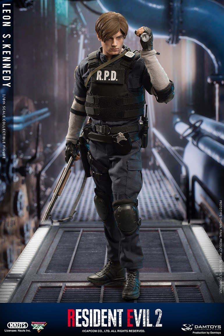 Resident Evil 2 Leon S Kennedy Gets His Own Figure From Damtoys